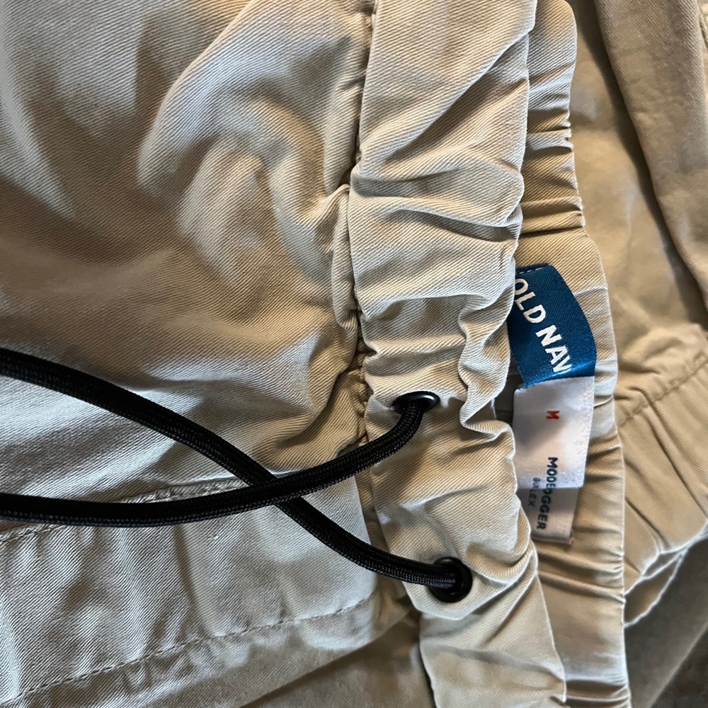 Old Navy Tan Sweatpants with Elastic Waist